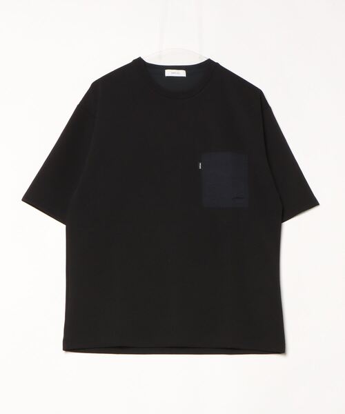 「SHIPS any」 半袖Tシャツ X-LARGE ブラック メンズ_画像2