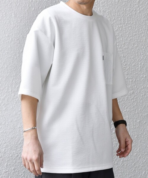 「SHIPS any」 半袖Tシャツ X-LARGE ブラック メンズ_画像7