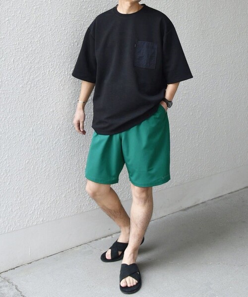 「SHIPS any」 半袖Tシャツ X-LARGE ブラック メンズ_画像8