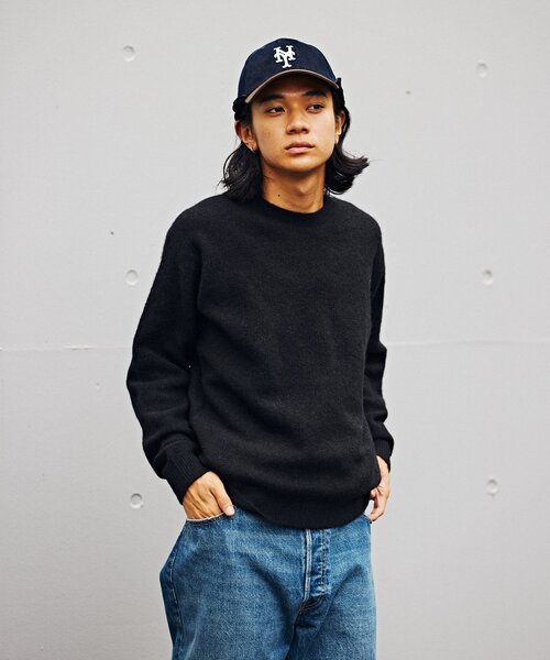 「JOURNAL STANDARD」 長袖ニット SMALL ベージュ メンズ_画像2