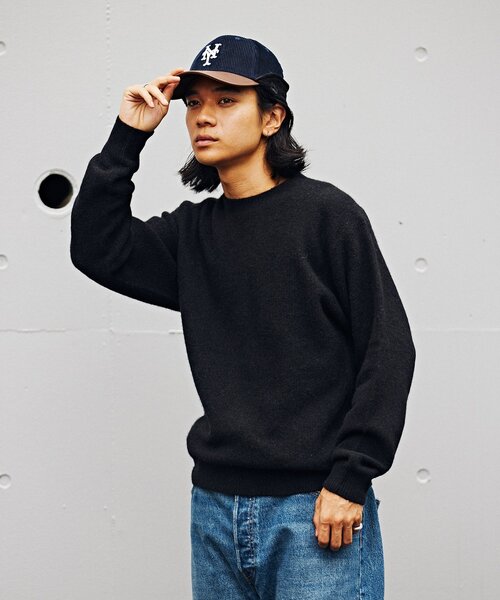 「JOURNAL STANDARD」 長袖ニット SMALL ベージュ メンズ_画像4