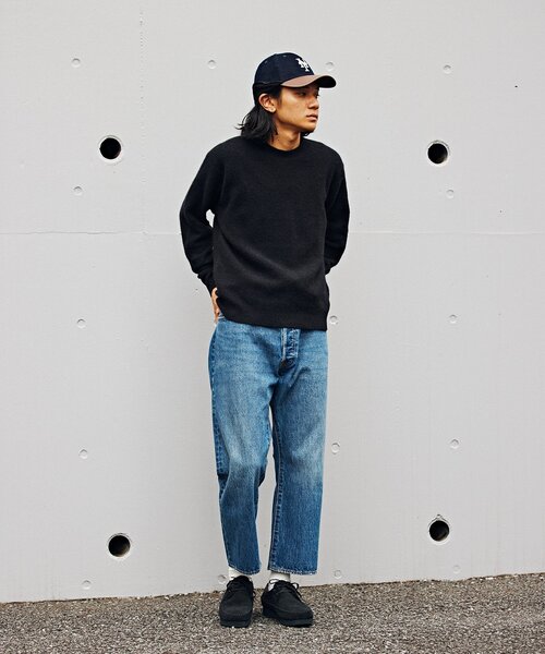 「JOURNAL STANDARD」 長袖ニット SMALL ベージュ メンズ_画像6