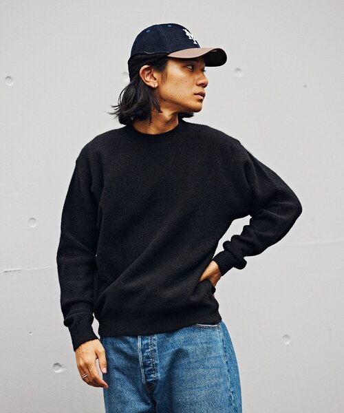 「JOURNAL STANDARD」 長袖ニット SMALL ベージュ メンズ_画像7