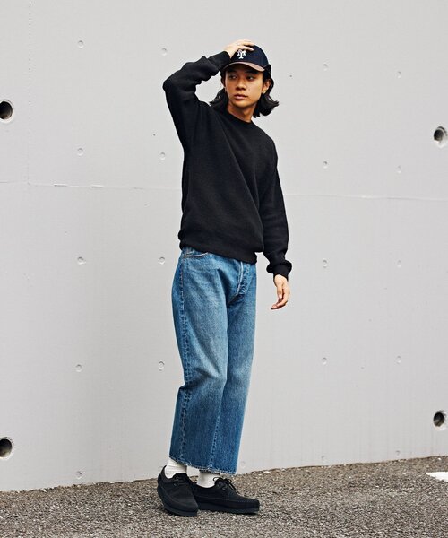 「JOURNAL STANDARD」 長袖ニット SMALL ベージュ メンズ_画像9