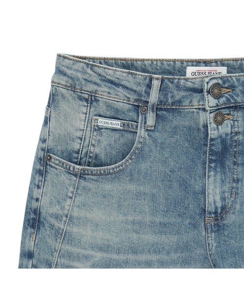 ワイドパンツ ジーンズ GUESS JEANS G18 Relaxed Darts デニムパンツ 