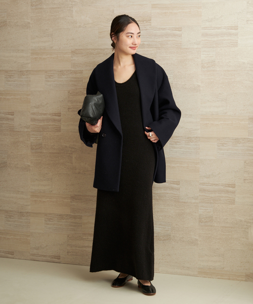 plage Double melton コート　本日まで Double melton コート（その他ブルゾン／アウター）｜Plage