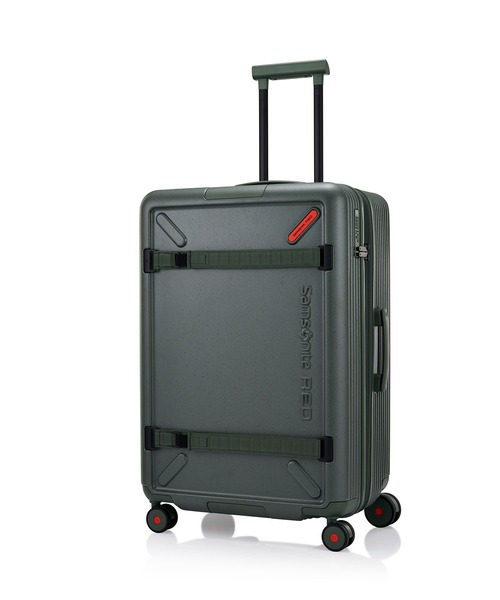 Samsonite エキスパンダブル スーツケース M 4輪 ポリカ Samsonite（サムソナイト） スーツケース サムソナイトレッド TOIIS XP