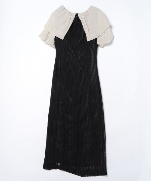 「PREFERIR」 半袖ワンピース SMALL ブラック レディース_画像2