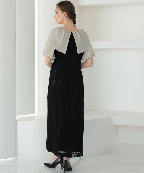 「PREFERIR」 半袖ワンピース SMALL ブラック レディース_画像9