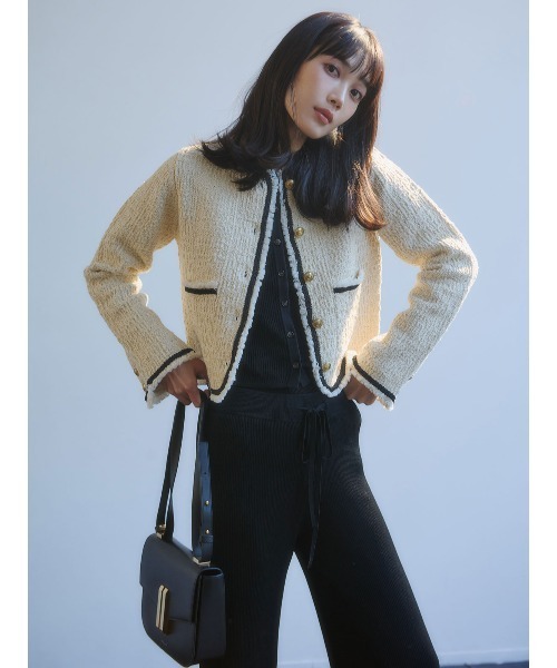 anuans（アニュアンス） パンツ リュクスビスコースニットパンツ