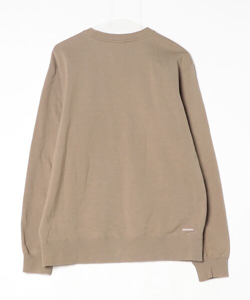 「F.C.R.B.」 ワンポイントスウェットカットソー M ベージュ メンズ_画像2