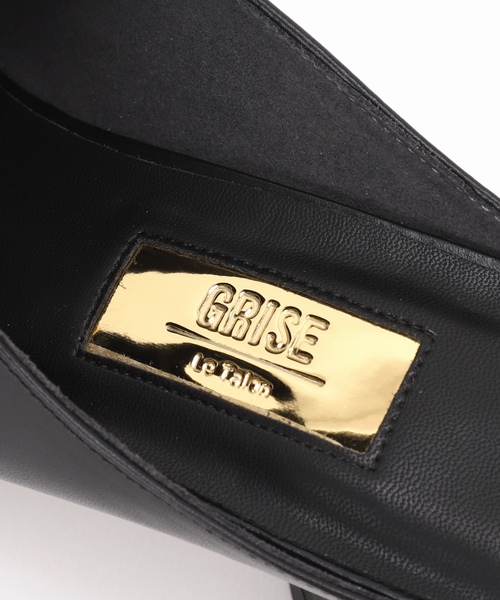 「GRISE」 ヒールサンダル SMALL シルバー レディース_画像8
