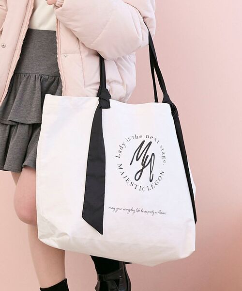 MAJESTIC LEGON（マジェスティックレゴン） トートバッグ MJリボン
