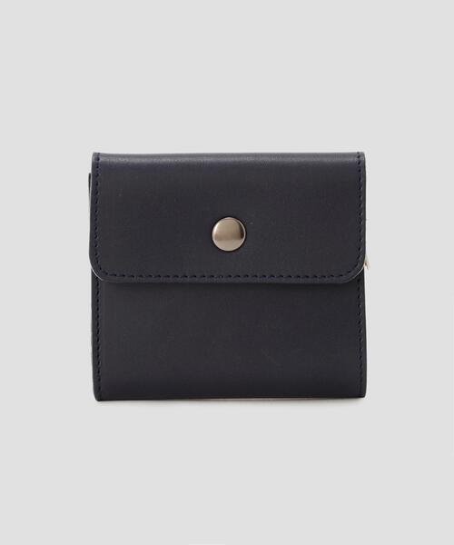 MHL.（エムエイチエル） 二つ折り 二つ折り財布 財布 BASIC LEATHER