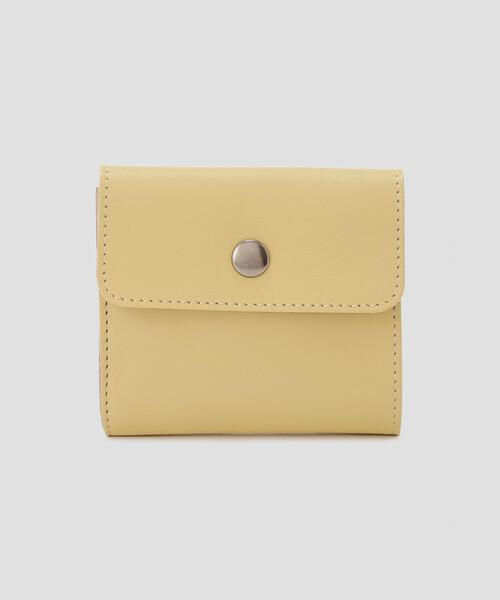 MHL.（エムエイチエル） 二つ折り 二つ折り財布 財布 BASIC LEATHER