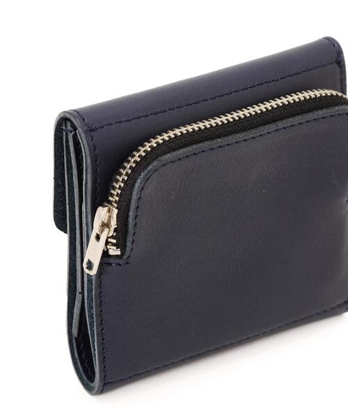 MHL.（エムエイチエル） 二つ折り財布 財布 BASIC LEATHER レディース