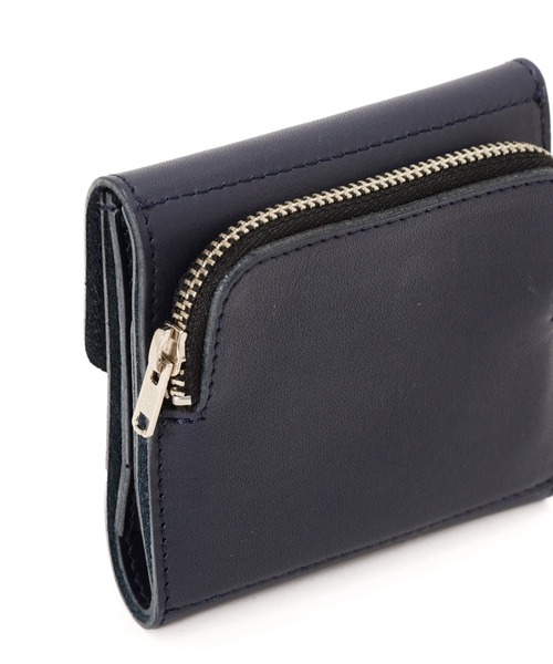 MHL.（エムエイチエル） 二つ折り 二つ折り財布 財布 BASIC LEATHER