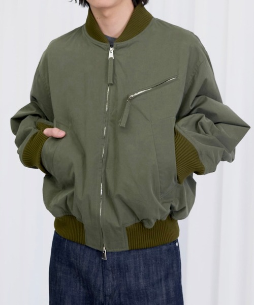 ミリタリージャケット モッズコート 「OUAT」BOMBER JACKETの画像