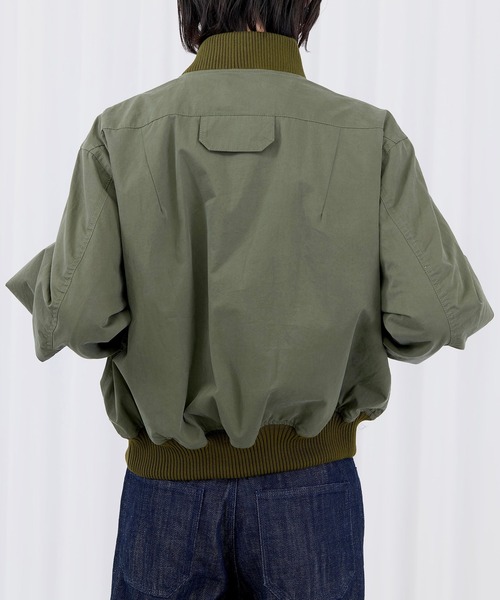ミリタリージャケット モッズコート 「OUAT」BOMBER JACKETの画像