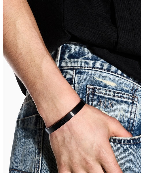 ARMANI EXCHANGE バングル 「A|X アルマーニ エクスチェンジ 