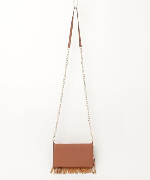 「REBECCA MINKOFF」 刺繍ショルダーバッグ - ブラウン レディース_画像2