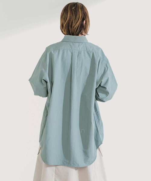 「BURLAP OUTFITTER」 長袖シャツ LARGE グレー メンズの画像