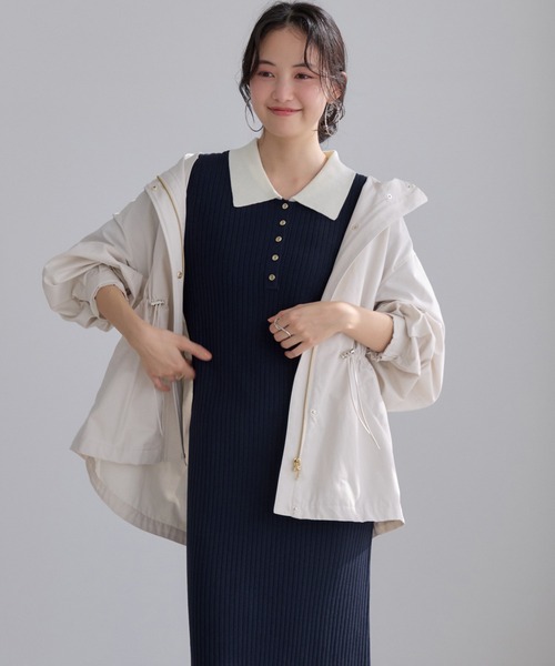 VIS（ビス） ワンピース ポロ襟ニットワンピース : ZOZOTOWN Yahoo!店