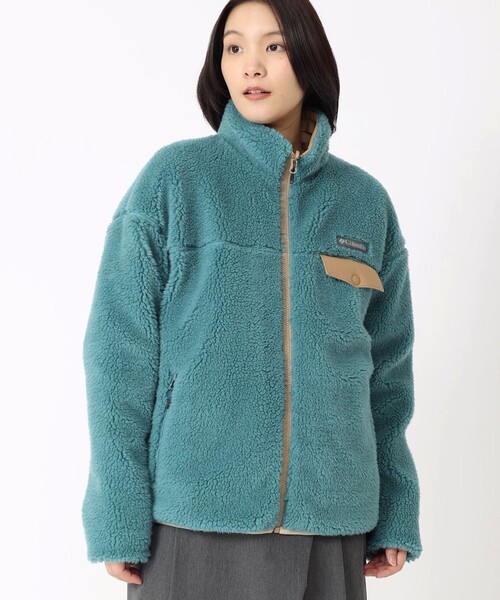 「Columbia」 ブルゾン M グリーン レディースの画像