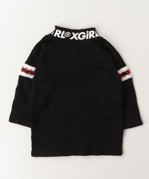 「X-girl Stages」 「KIDS」長袖ワンピース 110cm ブラック キッズ_画像2
