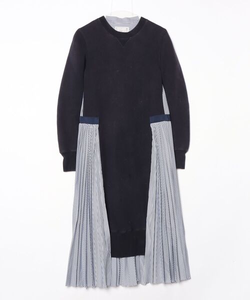 sacai ワンピース Sacai 長袖ワンピース コレクション runway ロング
