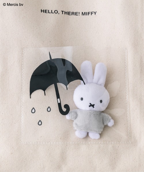 「Miffy」 トートバッグ FREE ライトグレー レディース_画像2