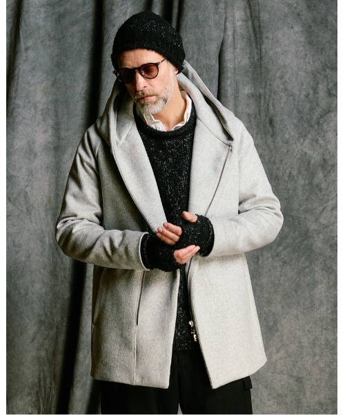 コート ジャケット zip witch coat メンズの画像