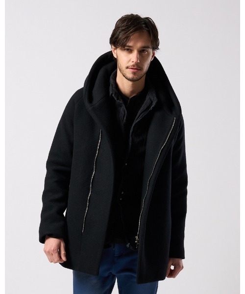 コート ジャケット zip witch coat メンズの画像
