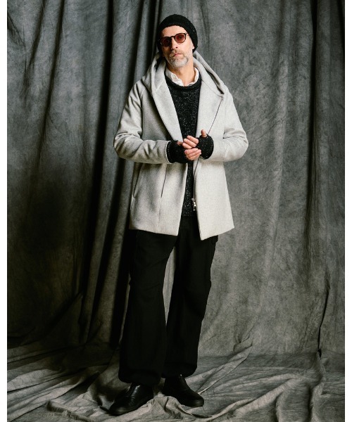 コート ジャケット zip witch coat メンズの画像