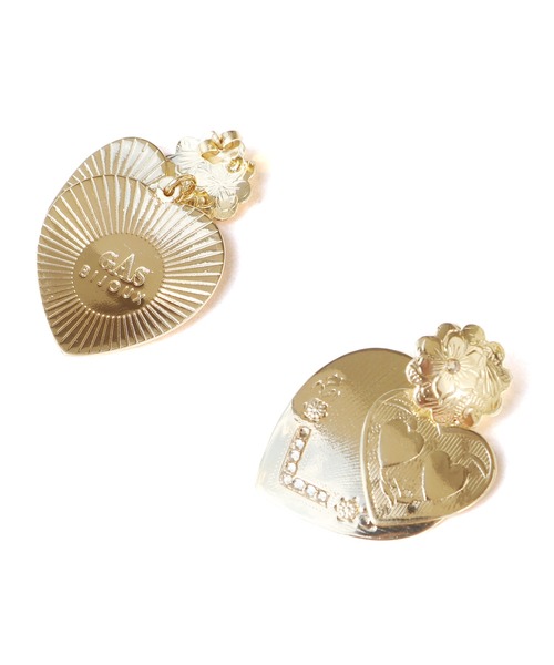 「GAS BIJOUX」 ピアス(両耳用) FREE ゴールド レディース_画像3