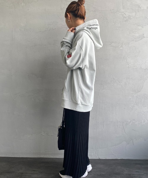 「Manhattan Portage」 プルオーバーパーカー X-LARGE ブラック レディース_画像3