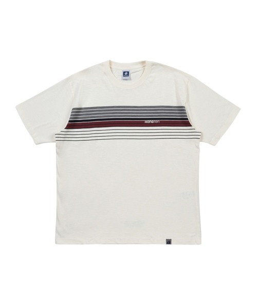 HANGTEN（ハンテン） tシャツ 「HANGTEN/ハンテン」スラブ天竺パネル