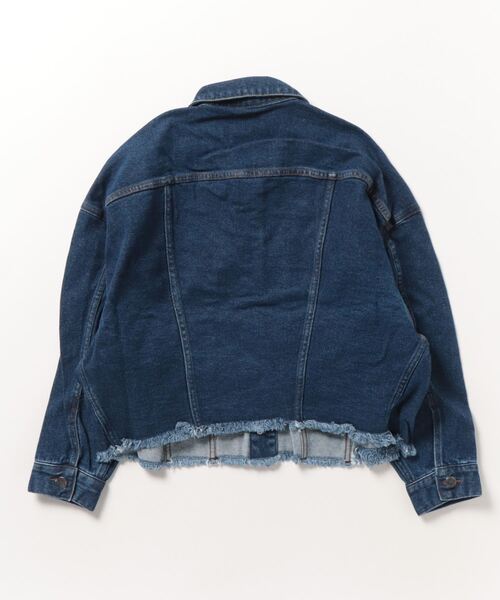 「CIMARRON」 デニムジャケット MEDIUM ブルー レディース_画像2