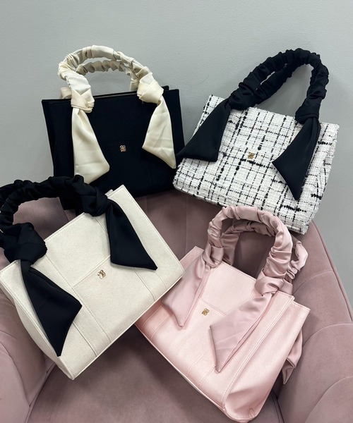 「one after another NICE CLAUP」 ハンドバッグ FREE ピンク レディース_画像5