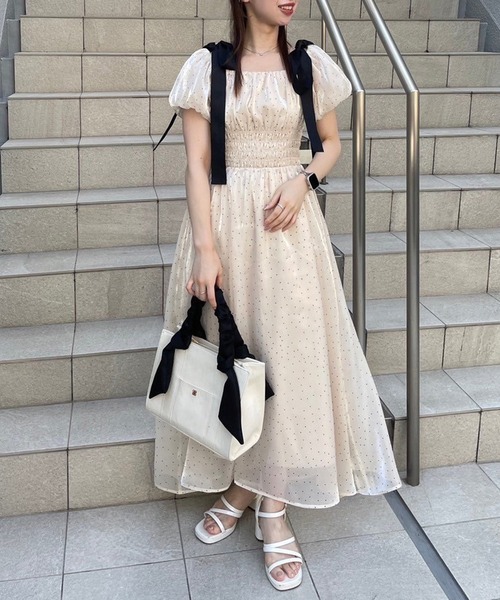 「one after another NICE CLAUP」 ハンドバッグ FREE ピンク レディース_画像9