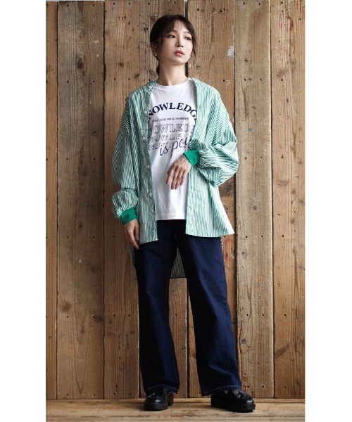 「e-zakkamania stores」 「undeny.」長袖ブラウス フリー ブラック レディース_画像5