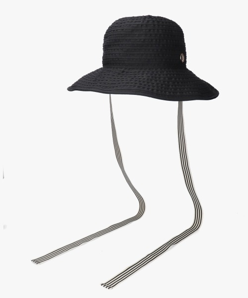 「Chapeau d' O」 ハット M/57.5cm ブラック レディース_画像2