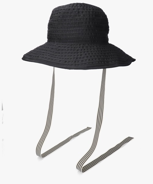 「Chapeau d' O」 ハット M/57.5cm ブラック レディース_画像3