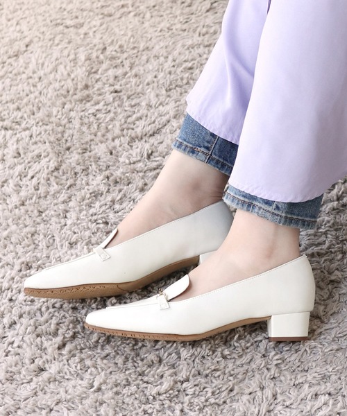 「MODE KAORI」 パンプス 24cm ブラック レディース_画像7