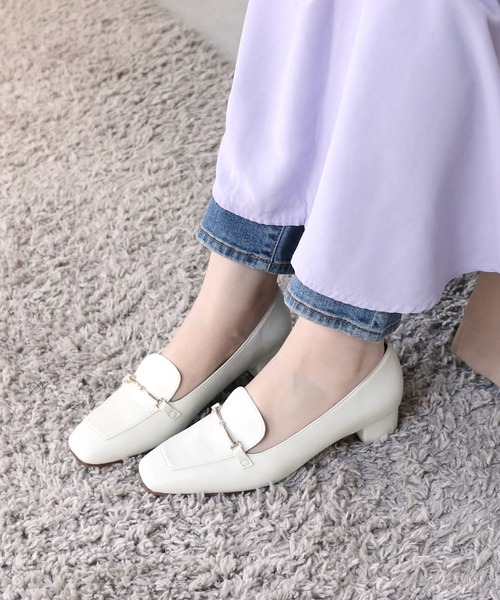 「MODE KAORI」 パンプス 24cm ブラック レディース_画像8