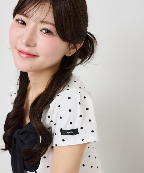 one after another NICE CLAUP tシャツ 半袖 フロントリボンドッキング