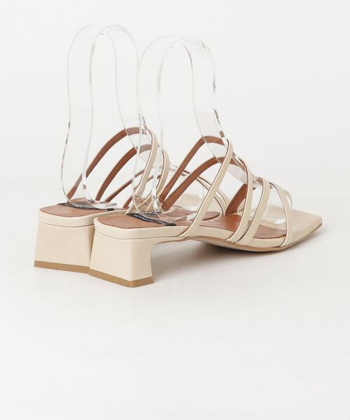 「INTER-CHAUSSURES」 ミュール 38 ライトベージュ レディース_画像2