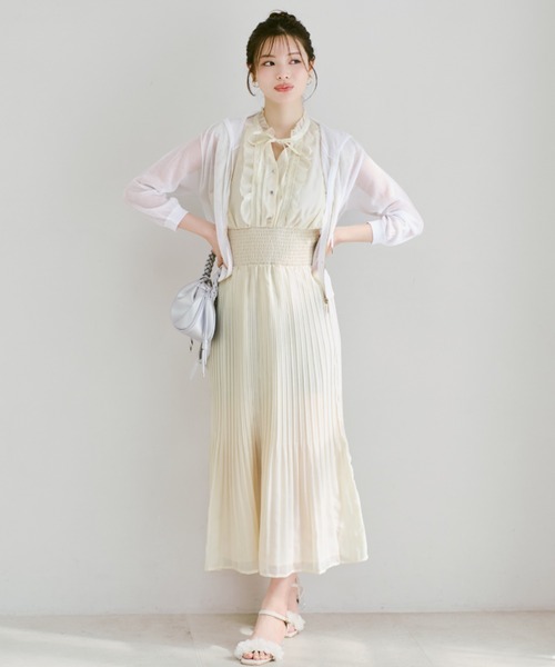 MISCH MASCH（ミッシュマッシュ） パーカー 2026春夏新作 ラメシアー
