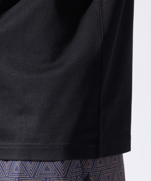 「ABAHOUSE GRAY」 半袖Tシャツ 46 グレイッシュベージュ メンズ_画像8