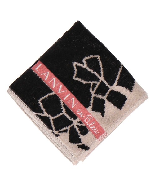 LANVIN en Bleu ハンカチ タオルハンカチ レディース メンズ